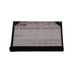 Price and Buy Wooden Office Desk Set with Leather Coating Pack of 5 in Black - Image 5