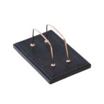 Price and Buy Wooden Office Desk Set with Leather Coating Pack of 5 in Black - Image 6