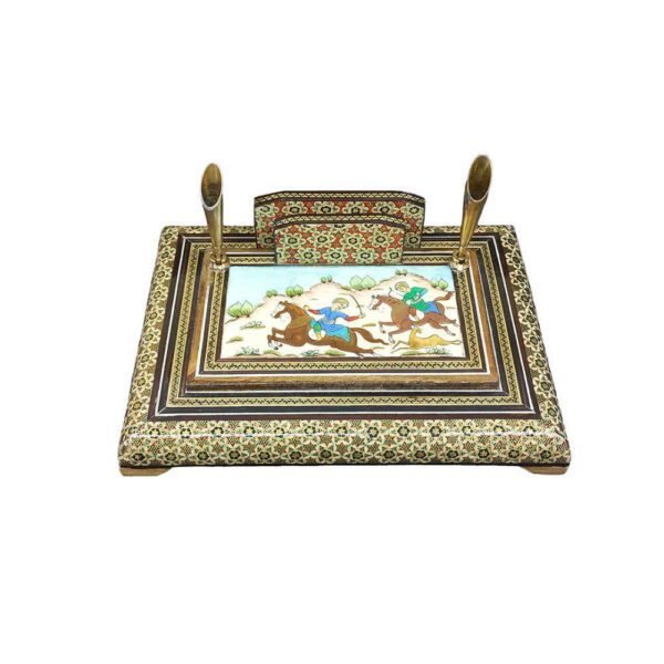 Price and Buy Wooden Pen Stand – Khatamkari Style, Asatiri Design_68fbdb7f79fb9.jpeg Price and Buy Wooden Pen Stand – Khatamkari Style, Asatiri Design