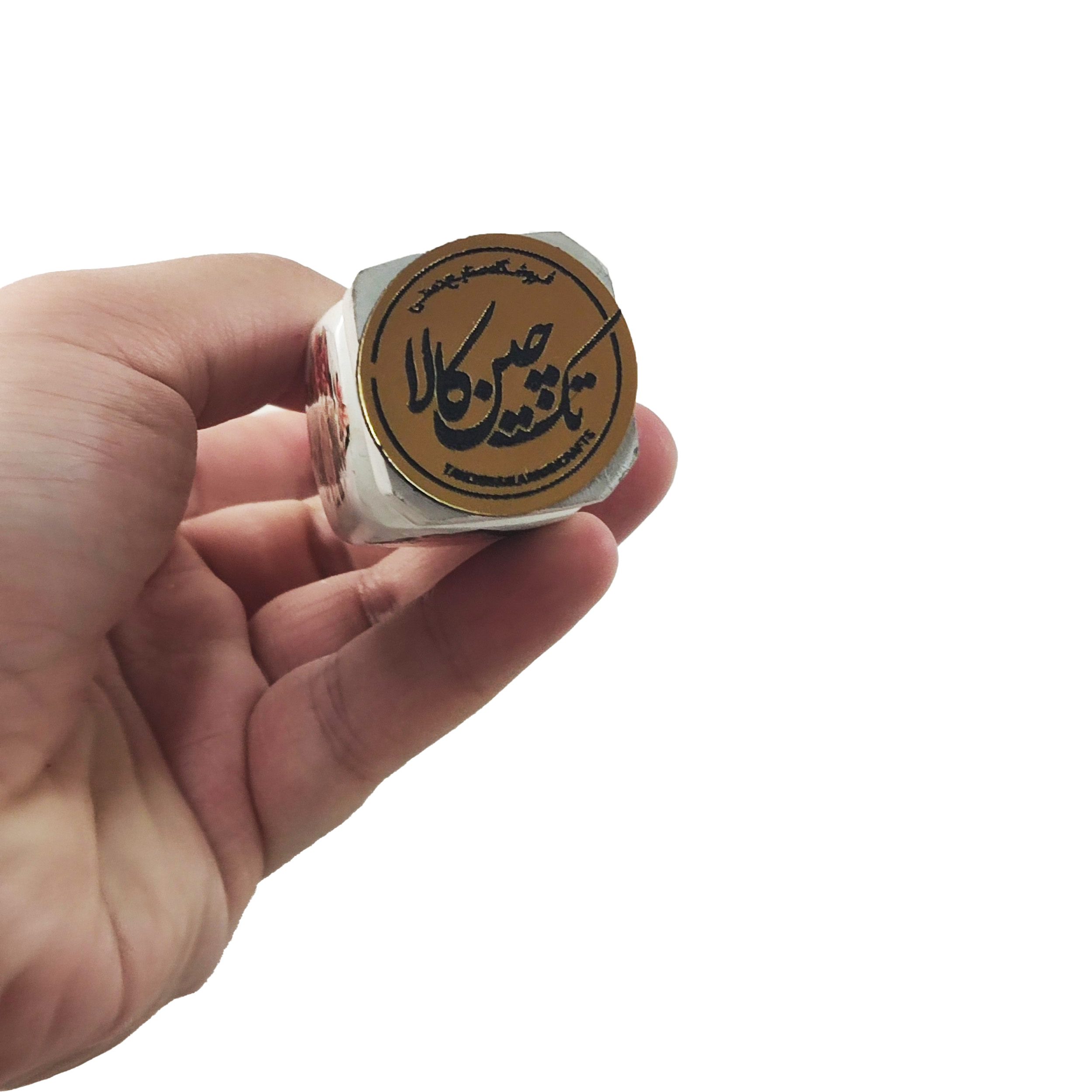 Price and Buy Wooden Persian Surma Dani Container for Keeping Kohl Floral Design (x2) - Image 4