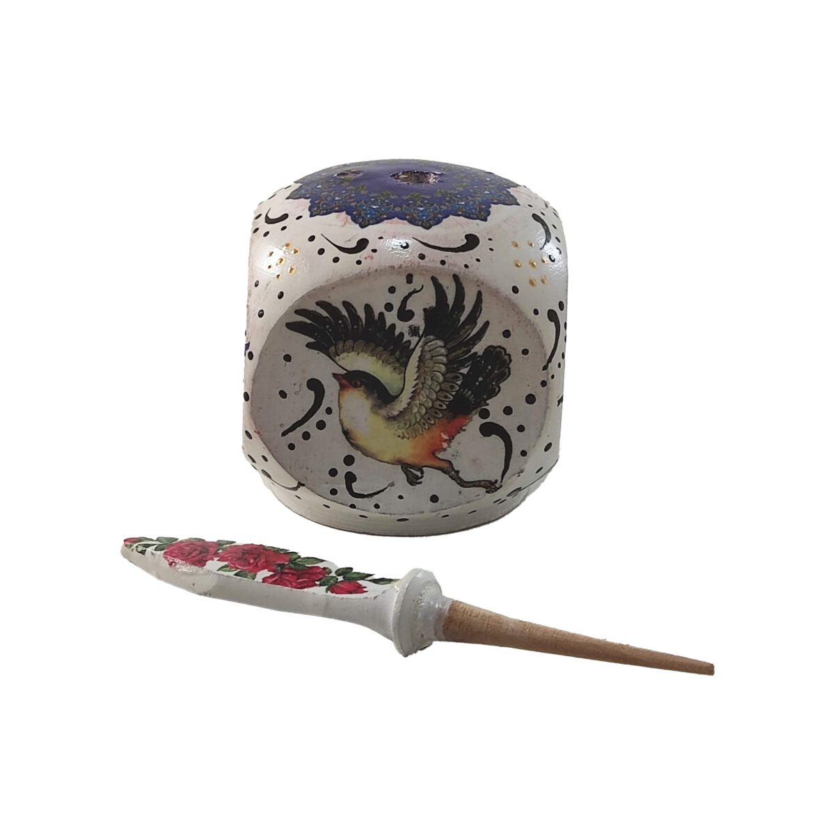 Price and Buy Wooden Persian Surma Dani Container for Keeping Kohl Traditional Style (x2) - Image 5