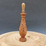 Price and Buy Wooden Persian Surma Dani Woodturning Kohl Holder