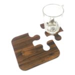 Price and Buy Wooden Puzzle Coaster Set – Suitable for Coffee Tables & Home Decor (4x) - Image 4