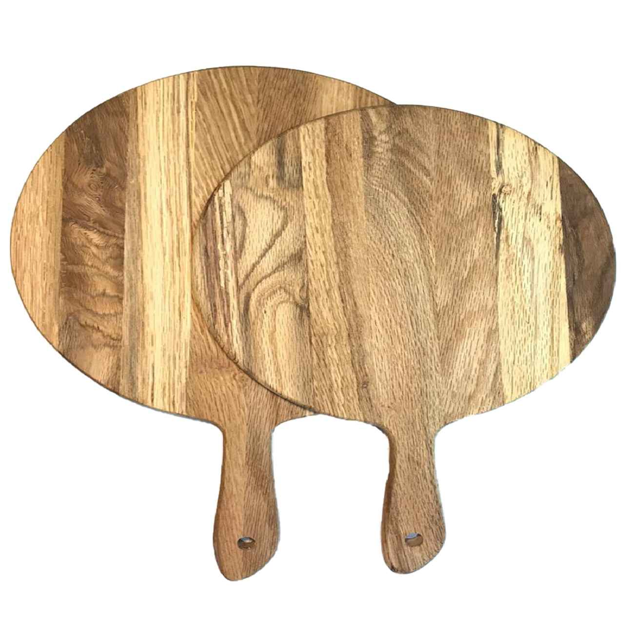 Price and Buy Wooden Serving & Cutting Board – Ideal for Cheese Board and Charcuterie (Set of 2)