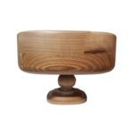 Price and Buy Wooden Serving Stand with Unique Square and Bowl Shape