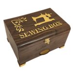 Price and Buy Wooden Sewing Box with Drawer for Efficient Organizing