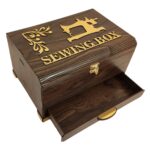 Price and Buy Wooden Sewing Box with Drawer for Efficient Organizing - Image 3