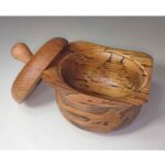 Price and Buy Wooden Sugar Bowl – Crafted with Care to Add a Natural Touch to Your Space - Image 3