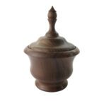 Price and Buy Wooden Sugar Bowl for Stylish Storage – Carved Harmony