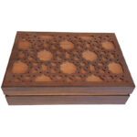 Price and Buy Wooden Tea box Organizer Compartments Multi-Functional