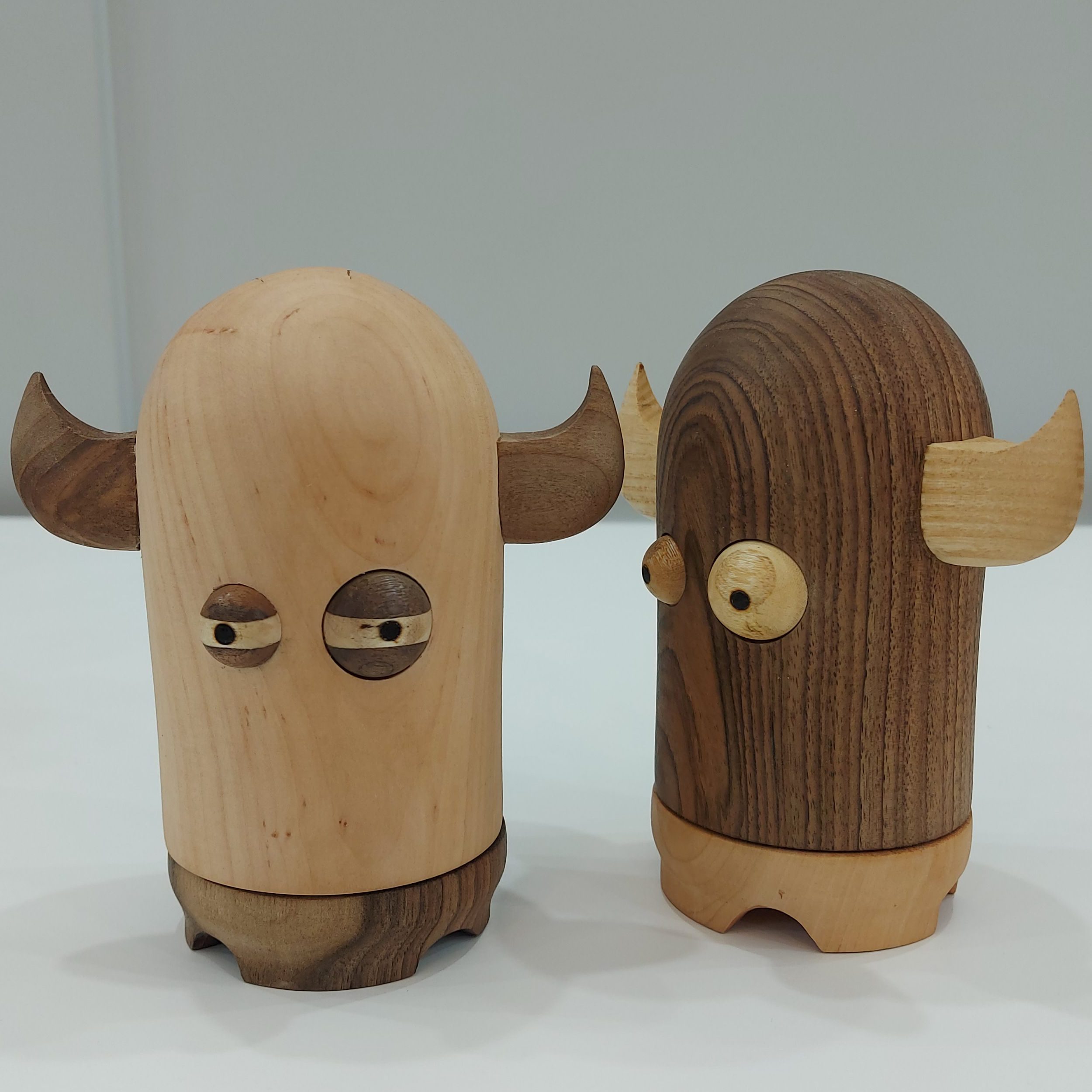 Price and Buy Wooden Toothpick Dispenser with Fantasy Viking Design in Brown - Image 4