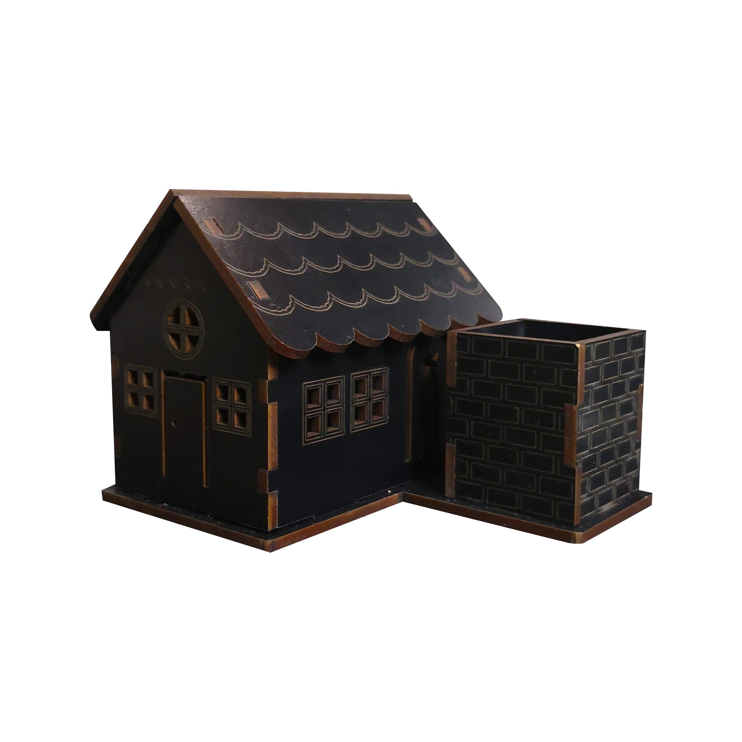 Price and Buy Wooden Toothpick Holder with Cottage Design for Your Table
