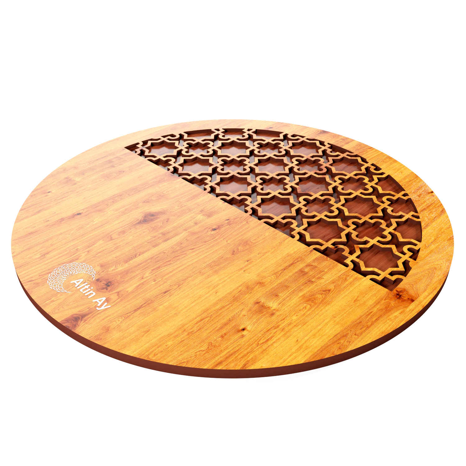 Price and Buy Wooden Trivet with Arabesque Design for Hot Pot_68ff4b19051ec.jpeg Price and Buy Wooden Trivet with Arabesque Design for Hot Pot - Image 1