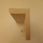 Price and Buy Wooden Wall Key Holder – Rustic Home Organizer for Keys with 4 Hooks - Image 3