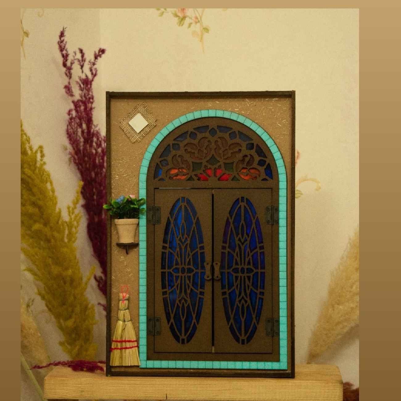 Price and Buy Wooden Wall-Mounted Mirror Key Holder with Traditional Opening Door Design_69027486caaf6.jpeg Price and Buy Wooden Wall-Mounted Mirror Key Holder with Traditional Opening Door Design - Image 1