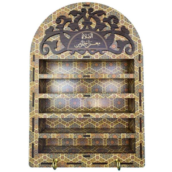 Price and Buy Wooden Wall-Mounted Turbah Holder Shelf Suitable for Mosque_6900d738b2c76.jpeg Price and Buy Wooden Wall-Mounted Turbah Holder Shelf Suitable for Mosque