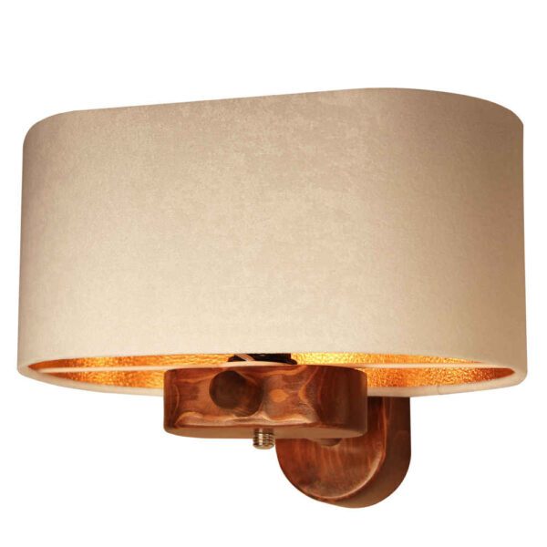 Price and Buy Wooden Wall Sconce Light Modern and Minimalist Style Cozy Aesthetic NT1