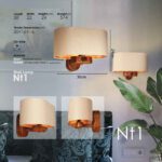 Price and Buy Wooden Wall Sconce Light Modern and Minimalist Style Cozy Aesthetic NT1 - Image 4