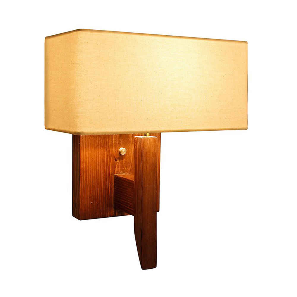 Price and Buy Wooden Wall Sconce Light Modern and Minimalist Style Cozy Aesthetic Q2