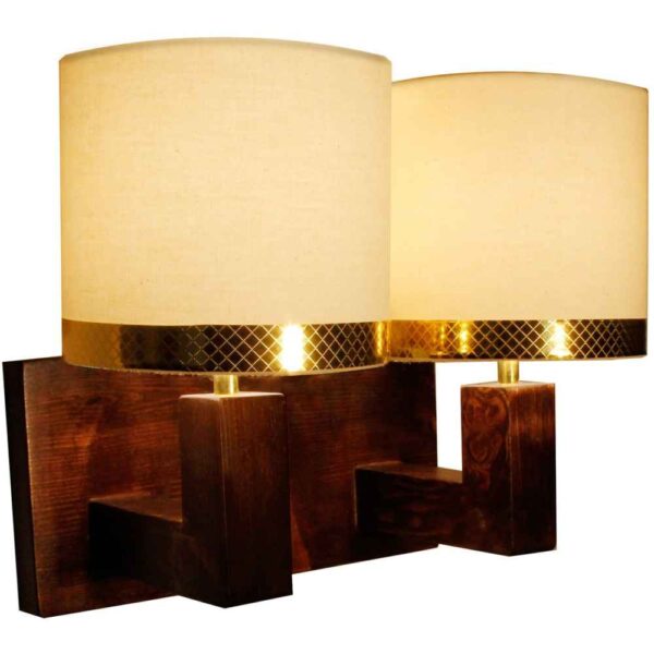 Price and Buy Wooden Wall Sconce Light Modern and Minimalist Style Cozy Aesthetic T2