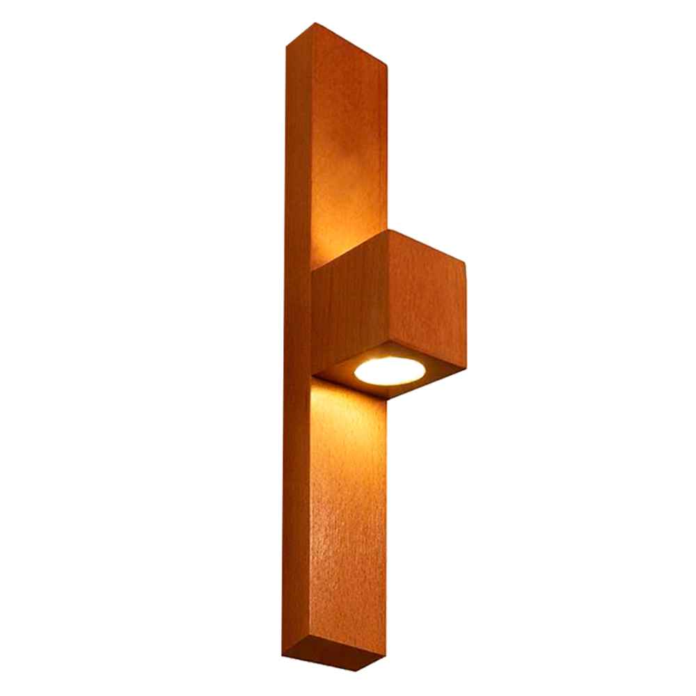 Price and Buy Wooden Wall Sconce Light Modern and Minimalist Style Cozy Aesthetic U2