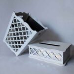 Price and Buy Wooden Waste Basket & Tissue Box Set – Ayene - Image 3