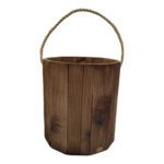 Price and Buy Wooden Waste Basket & Tissue Box Set – Linda - Image 3
