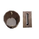Price and Buy Wooden Waste Basket & Tissue Box Set – Linda - Image 5