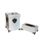 Price and Buy Wooden Waste Basket & Tissue Box Set – Rasta