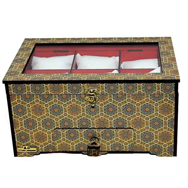 Price and Buy Wooden Watch Box – 6 Slots, Inspired by Persian Elegance_68fe01a9ccd2b.jpeg Price and Buy Wooden Watch Box – 6 Slots, Inspired by Persian Elegance