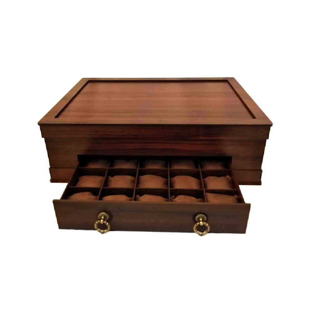 Price and Buy Wooden Watch Box with 60 Slots and Watch Pillows - Image 4