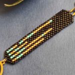 Price and Buy Woven Steel Beaded Bracelet for Women – Deer Pendant Design - Image 3