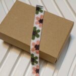 Price and Buy Woven Steel Beaded Bracelet for Women – Floral Pattern