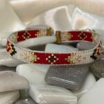Price and Buy Woven Steel Beaded Bracelet for Women – Miyoki Model