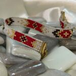 Price and Buy Woven Steel Beaded Bracelet for Women – Miyoki Model - Image 3