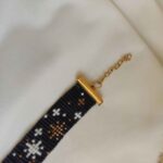 Price and Buy Woven Steel Beaded Bracelet for Women – Stars Pattern - Image 3