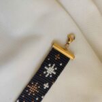 Price and Buy Woven Steel Beaded Bracelet for Women – Stars Pattern - Image 4