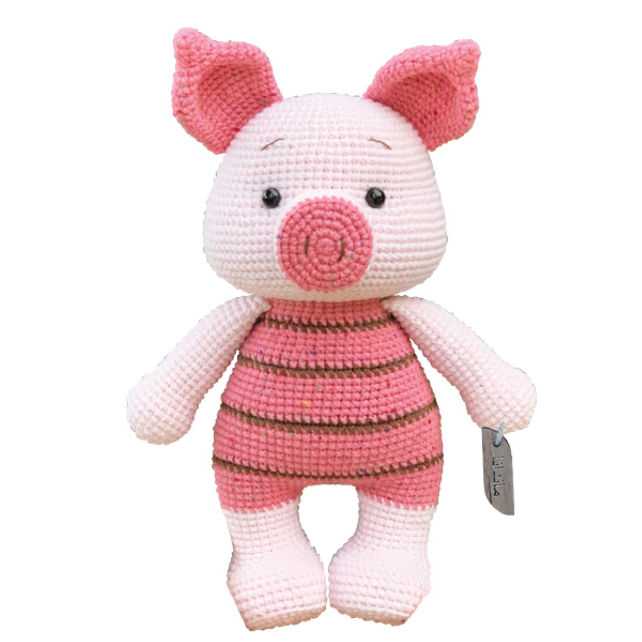 Price and Buy Yarn-Crafted Knitted Pig Doll – A Whimsical Addition to Any Toy Collection_6902e640bf885.jpeg Price and Buy Yarn-Crafted Knitted Pig Doll – A Whimsical Addition to Any Toy Collection - Image 1