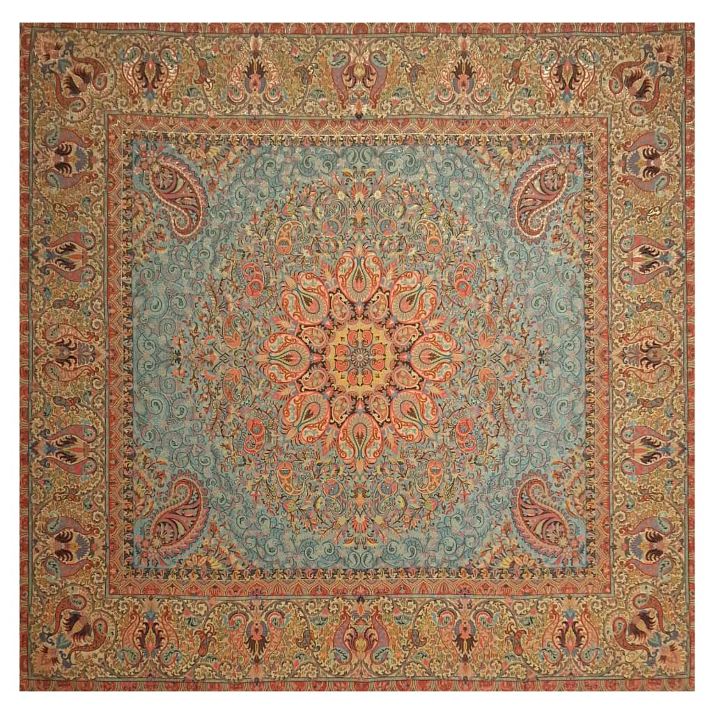 Price and Buy Yazd Termeh Tablecloth Luxurious with Persian Paisley Pattern Farvardin II