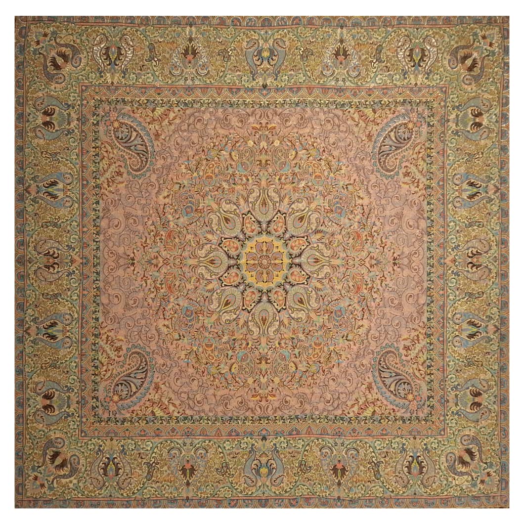 Price and Buy Yazd Termeh Tablecloth Luxurious with Persian Paisley Pattern Farvardin