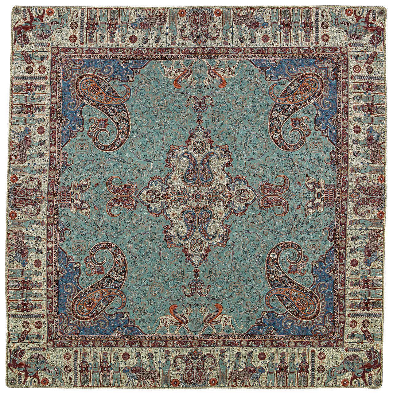 Price and Buy Yazd Termeh Tablecloth Luxurious with Persian Paisley Pattern Pars