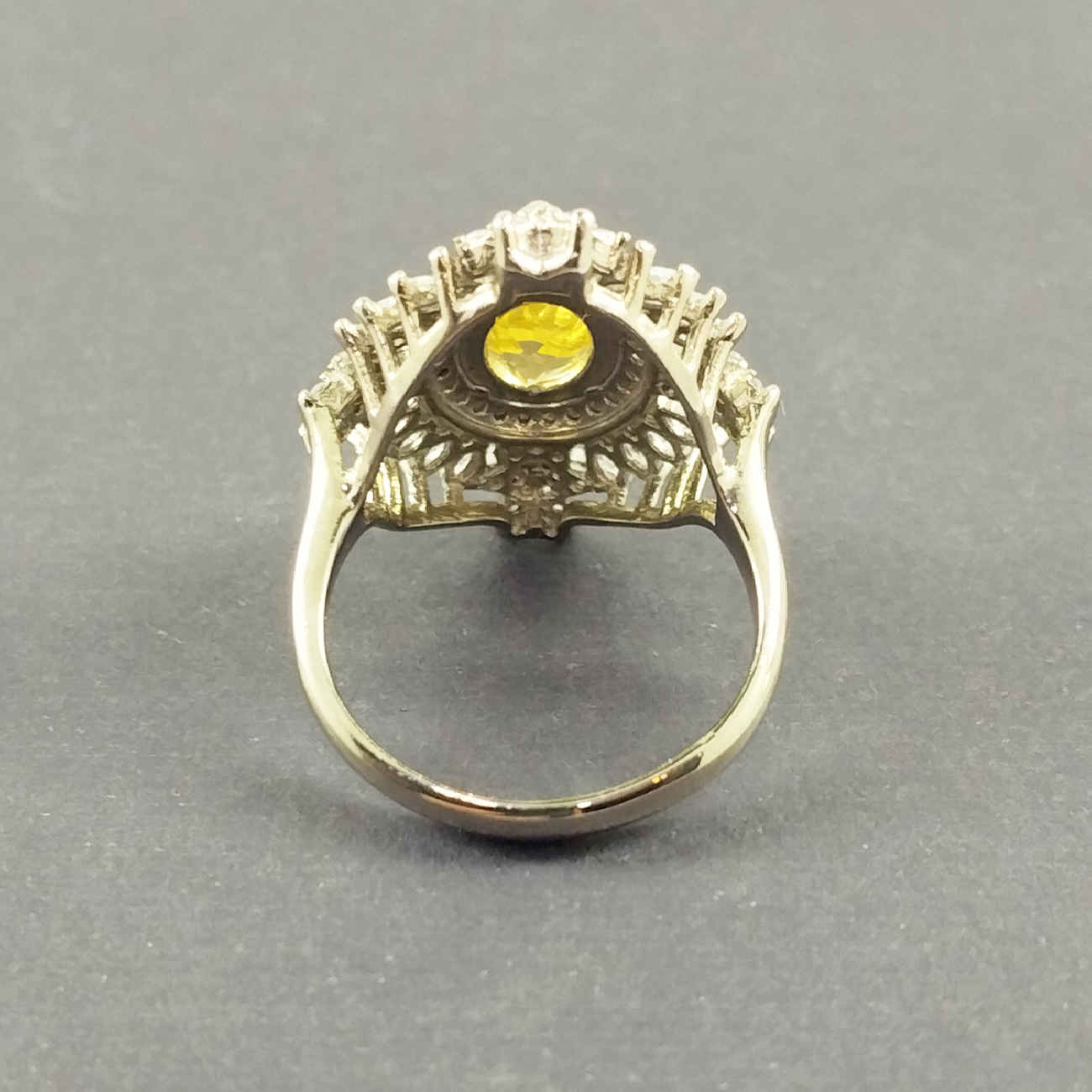 Price and Buy Yellow Citrine Silver Ring for Women Armaghan - Image 5