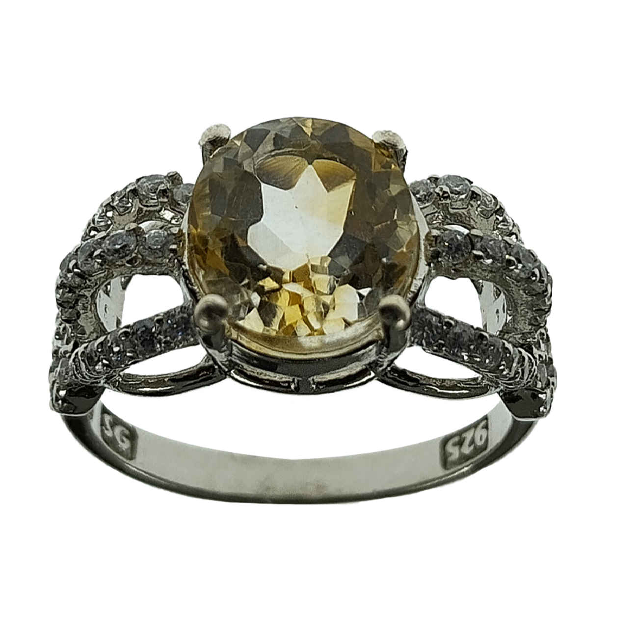Price and Buy Yellow Citrine Silver Ring for Women Gelareh