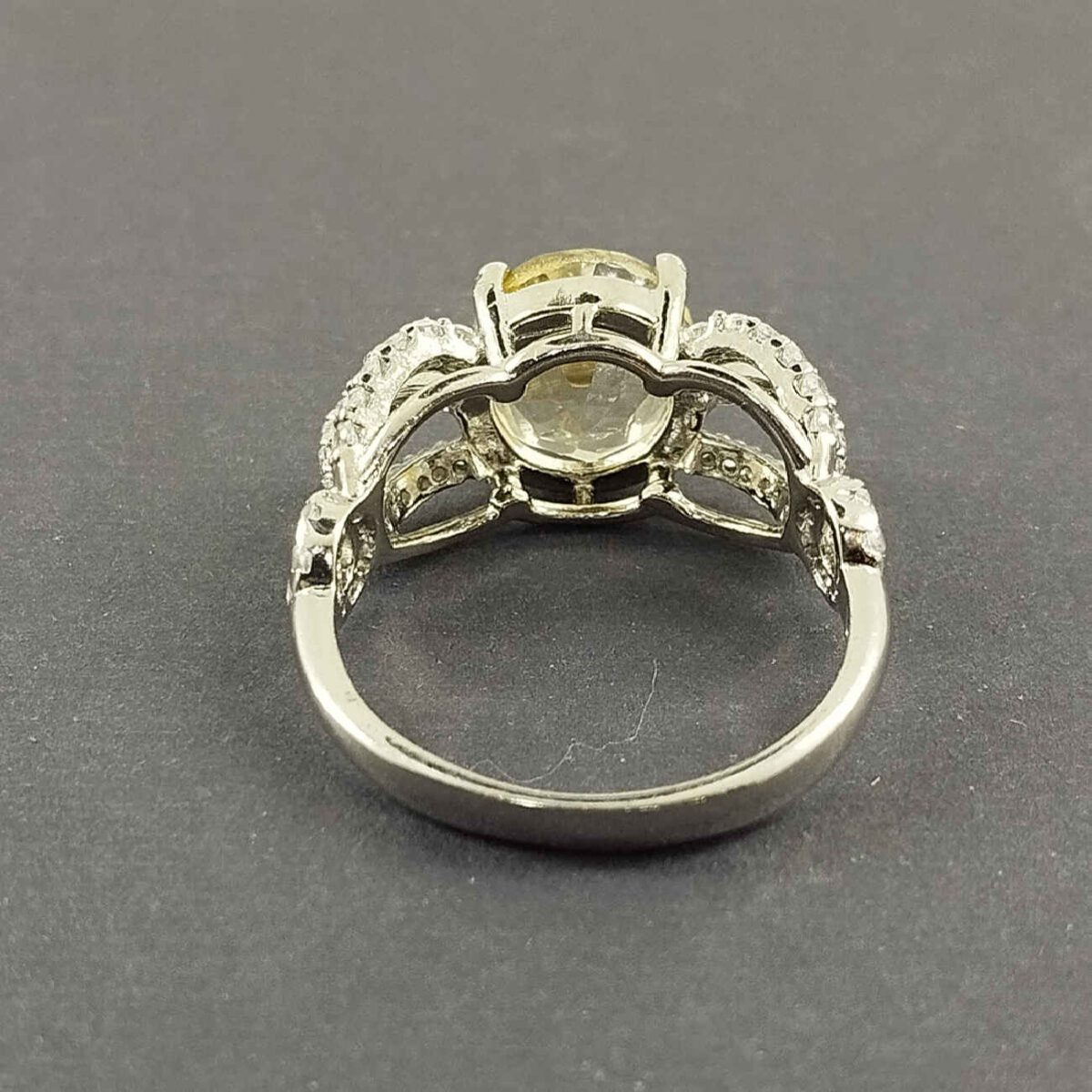 Price and Buy Yellow Citrine Silver Ring for Women Gelareh - Image 4