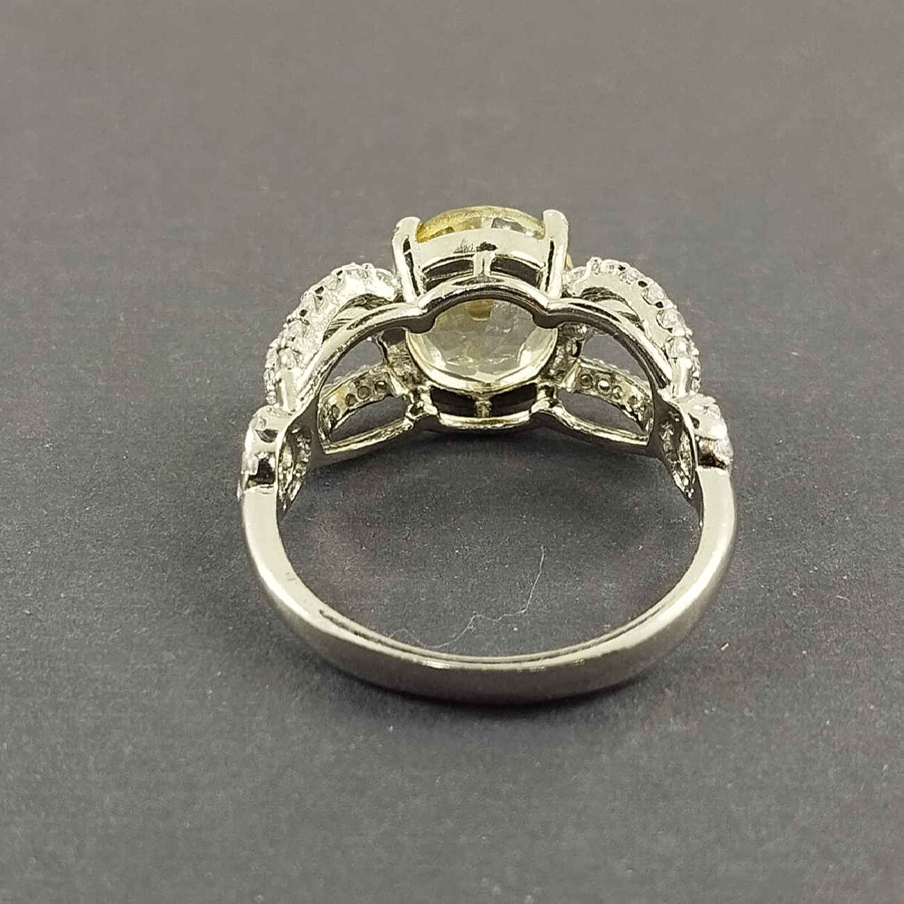Price and Buy Yellow Citrine Silver Ring for Women Gelareh - Image 4