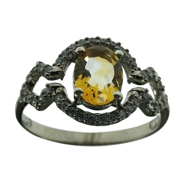 Price and Buy Yellow Citrine Silver Ring for Women Kamand_68ff4b0329395.jpeg Price and Buy Yellow Citrine Silver Ring for Women Kamand