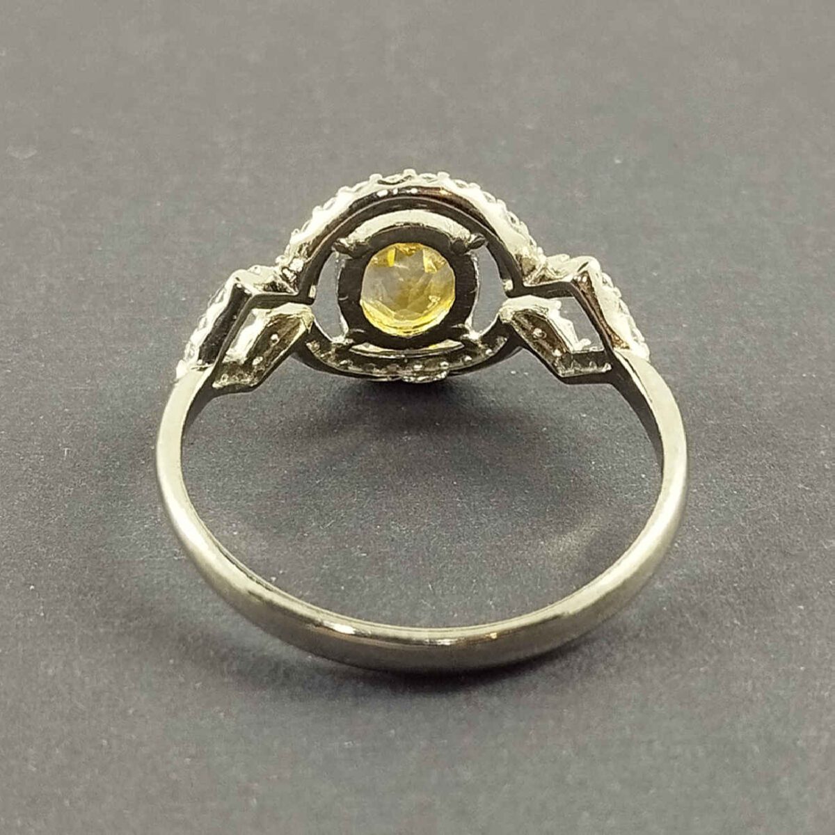 Price and Buy Yellow Citrine Silver Ring for Women Kamand - Image 5