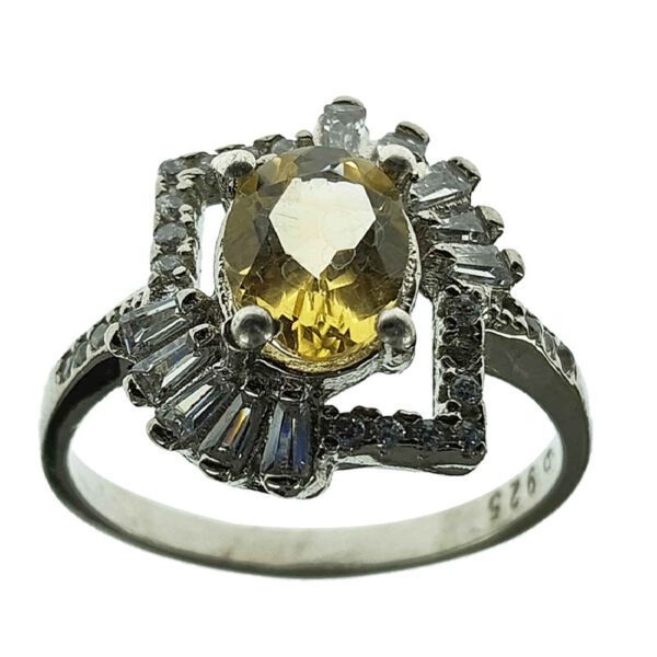 Price and Buy Yellow Citrine Silver Ring for Women Sussan_68ff4b24808d2.jpeg Price and Buy Yellow Citrine Silver Ring for Women Sussan