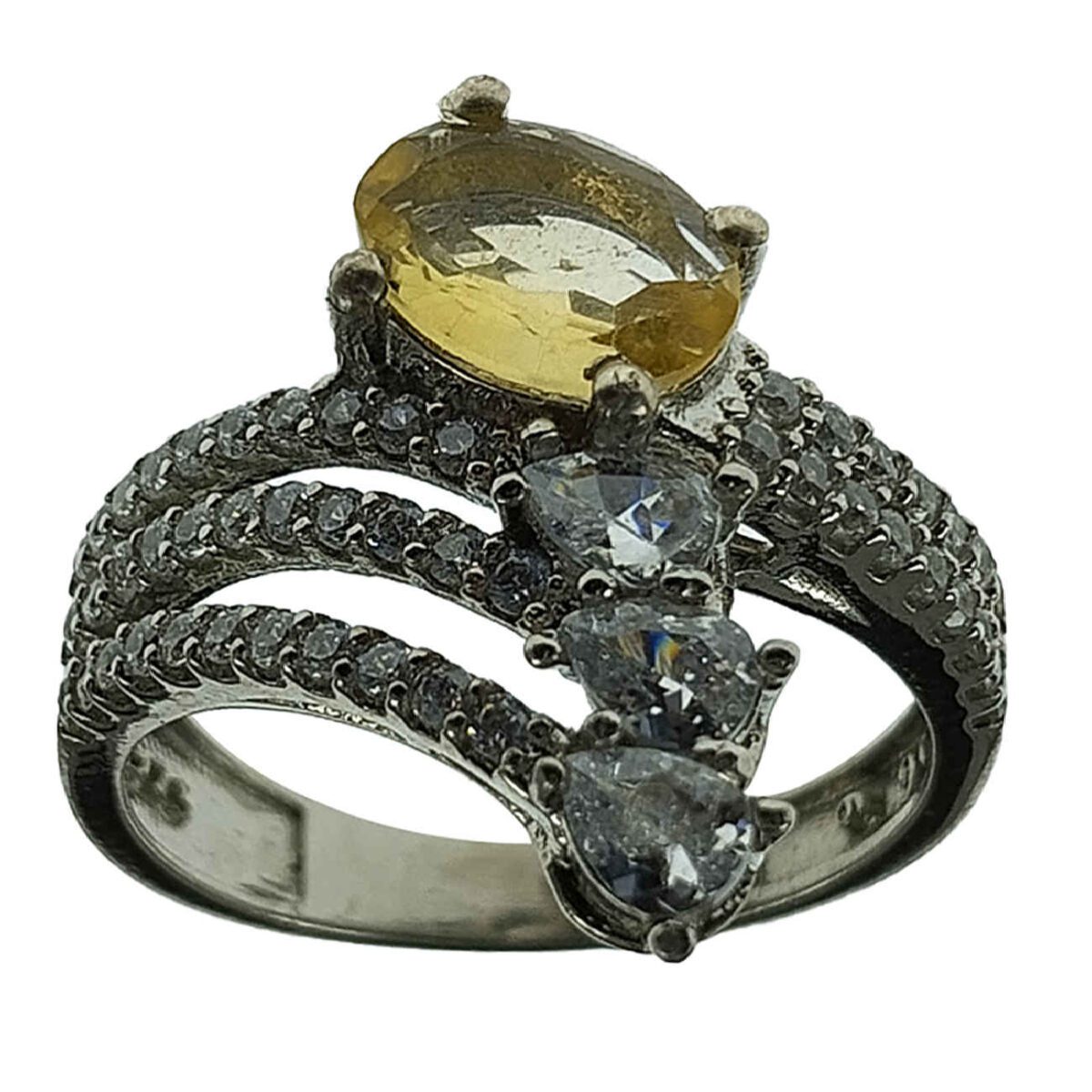 Price and Buy Yellow Citrine Silver Ring for Women