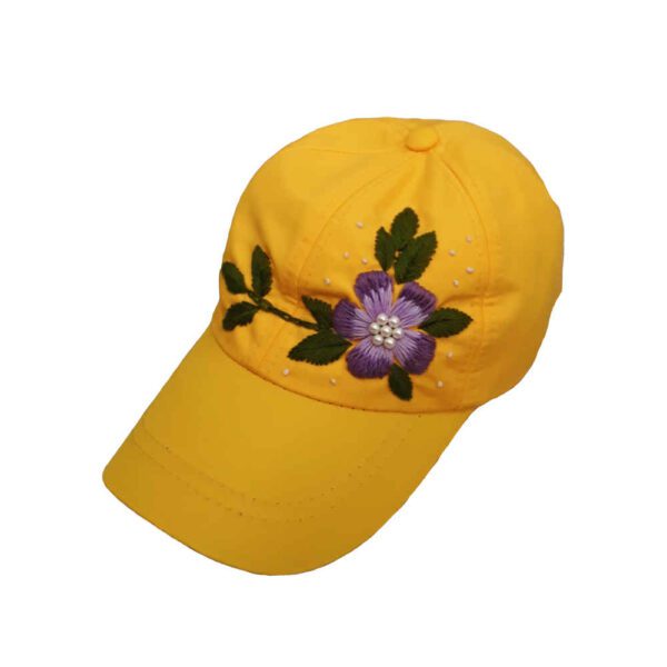 Price and Buy Yellow Embroidered Cap for Women – Model Elmira_68fd338ec7572.jpeg Price and Buy Yellow Embroidered Cap for Women – Model Elmira